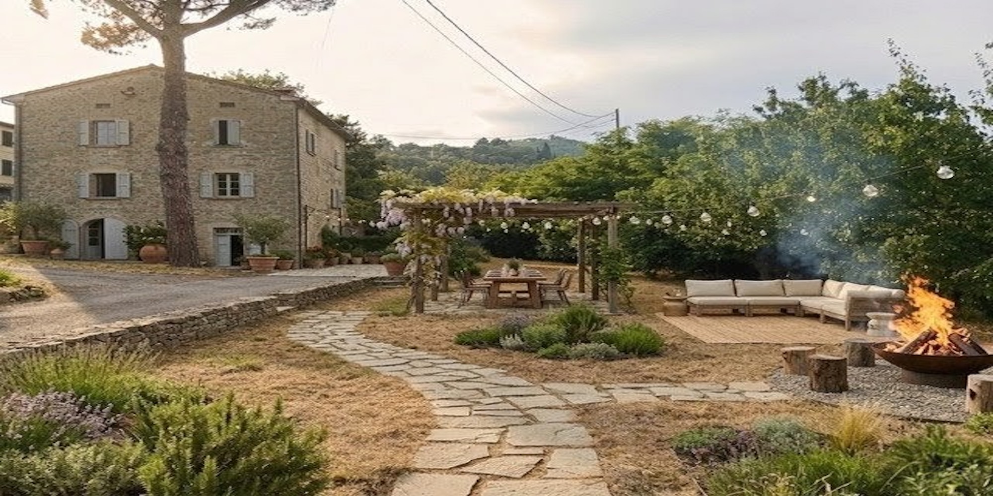 Villa libera su quattro lati